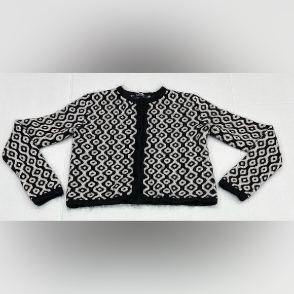 S Max Mara Women Cardigan Large Wool Mohair Cashmere Italy - Picture 3 of 9